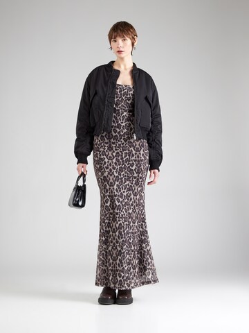 Gina Tricot Kleid in Braun