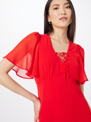 Robe 'Justine' NAF NAF en rouge