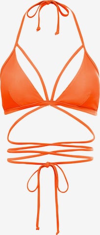 Triangolo Top per bikini 'Gina' di LSCN by LASCANA in rosso: frontale