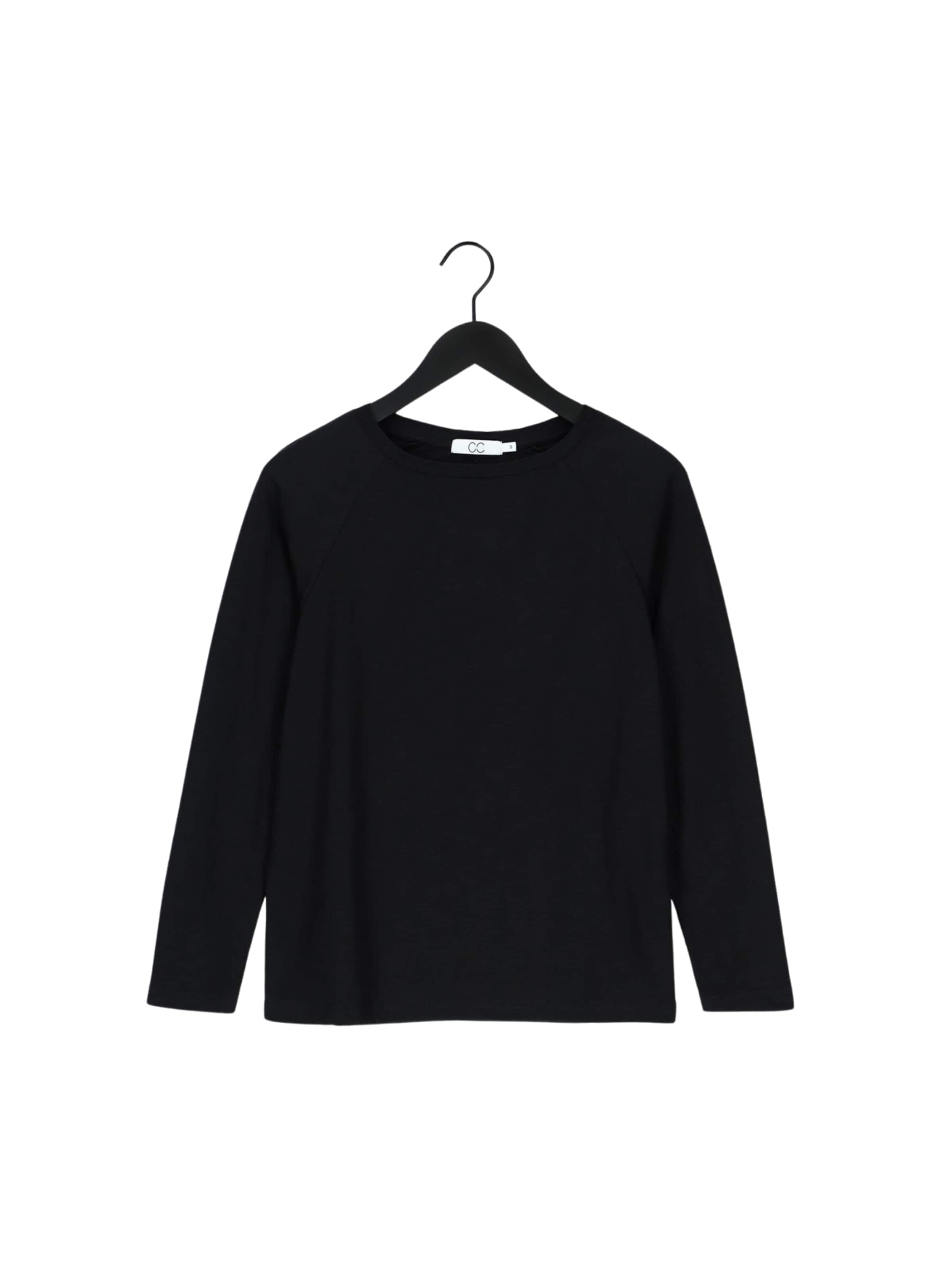 Coster Copenhagen Top ' CC ' in Black: front