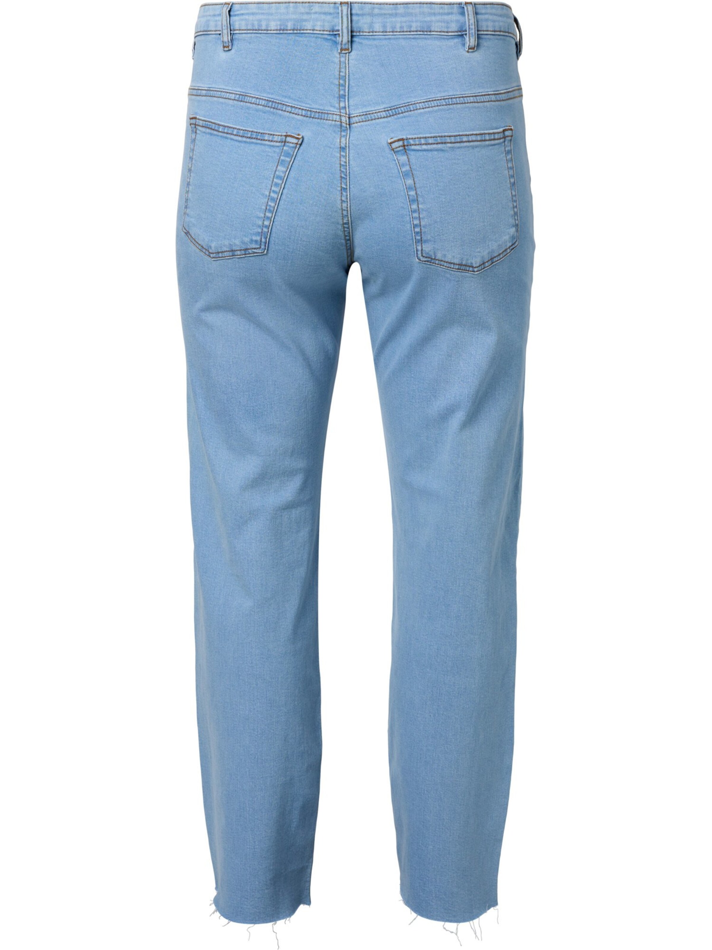 Zizzi Štandardný strih Džínsy 'GEMMA' - Modrá