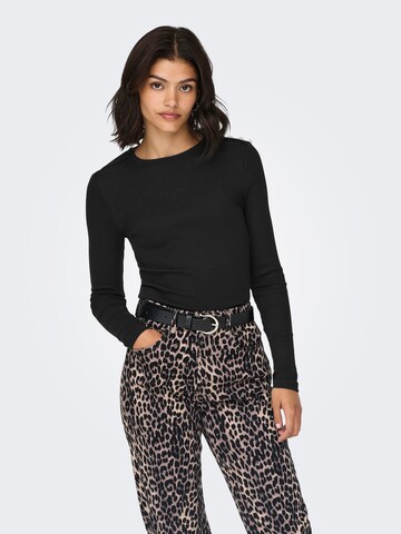 ONLY Shirt in Schwarz: Vorderseite