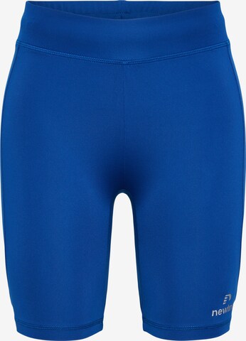 Newline Skinny Sportbroek in Blauw: voorkant