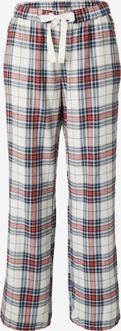 Abercrombie & Fitch Pizsama nadrágok - fehér: elől
