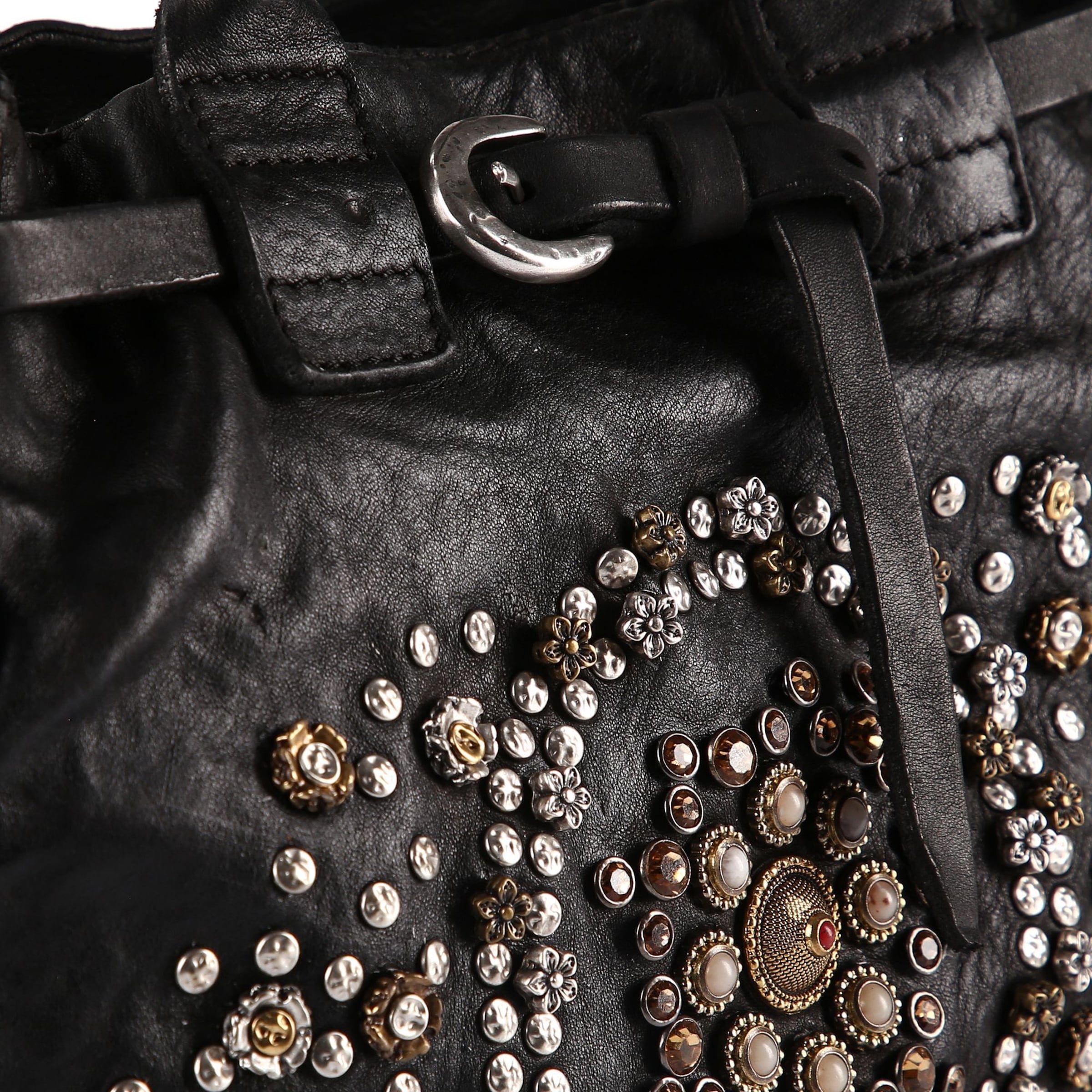 Borsa a mano 'Rossella' di Campomaggi in nero