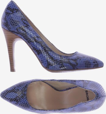 BRONX High Heels & Pumps in 36 in Blue: front
