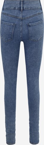 Only Tall Skinny Jeans 'RAIN' in Blau