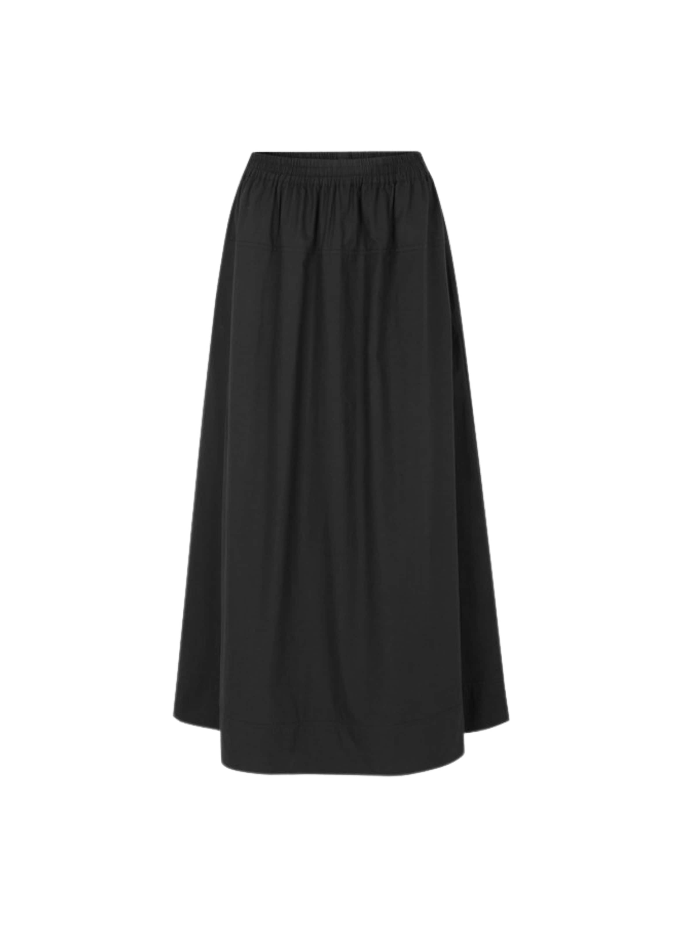Soft Rebels Skirt ' SRMarlee ' in Schwarz: Vorderseite