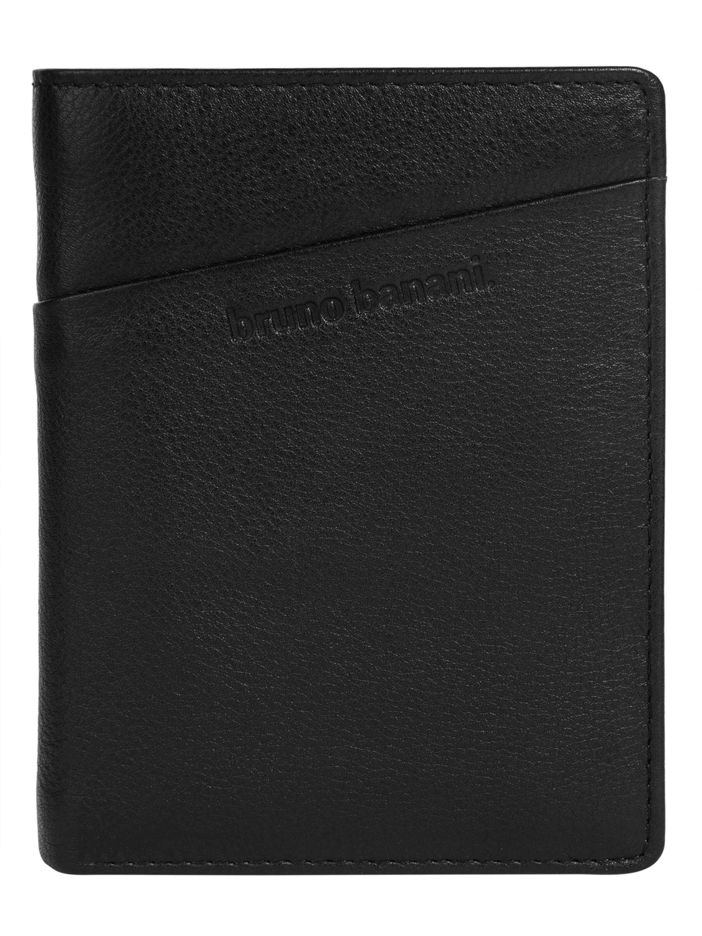 Bruno Banani Portemonnaie‌‌‌‌‌‌ in Schwarz: Vorderseite