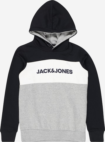 Jack & Jones Junior Sweatshirt in Grijs: voorkant