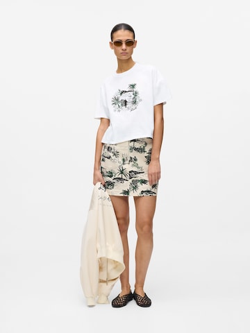 Karl Lagerfeld - Camiseta 'Villa la Vigie' en blanco