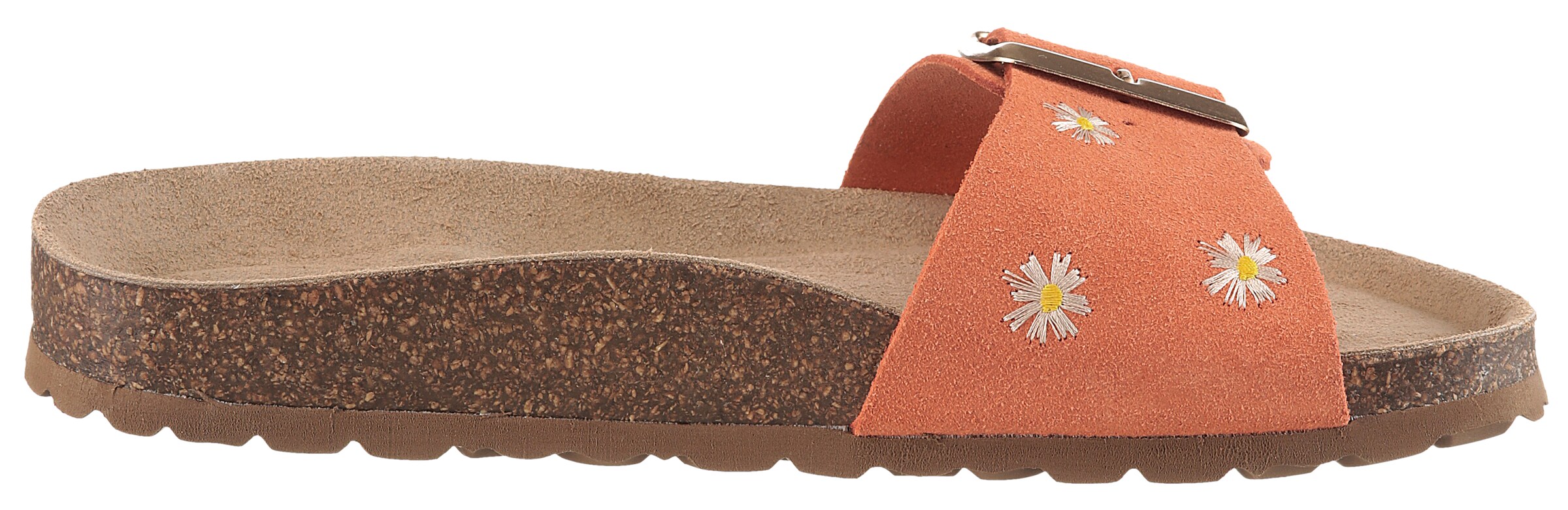 Aniston Mules in Orange