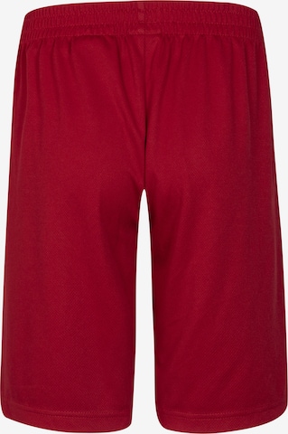 Regular Pantalon Jordan en rouge