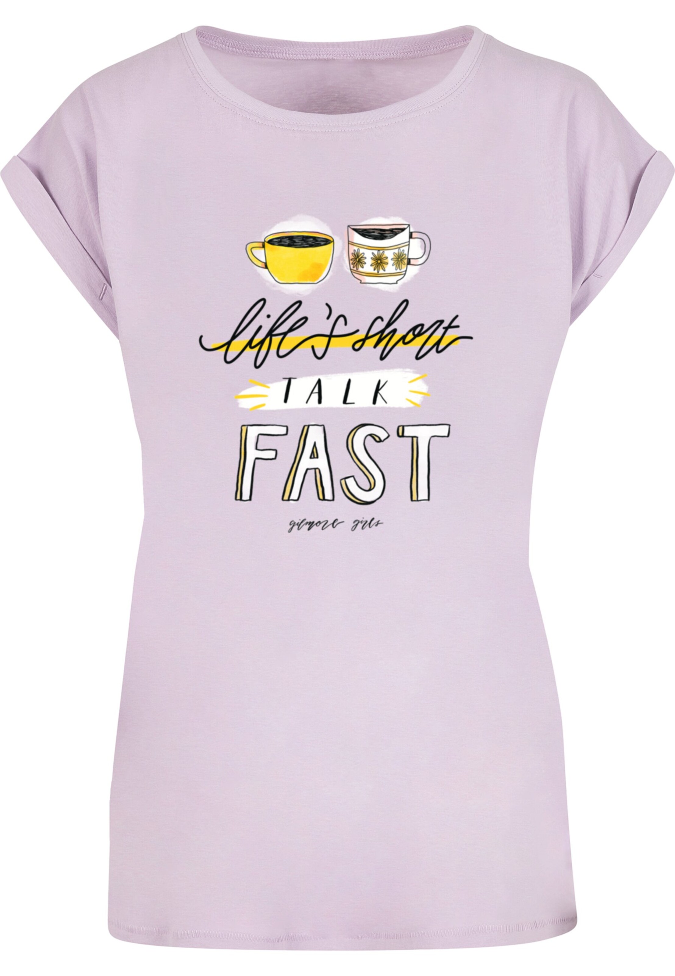 T-shirt ABSOLUTE CULT en violet : devant