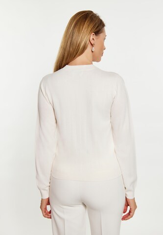 Pull-over Usha en blanc