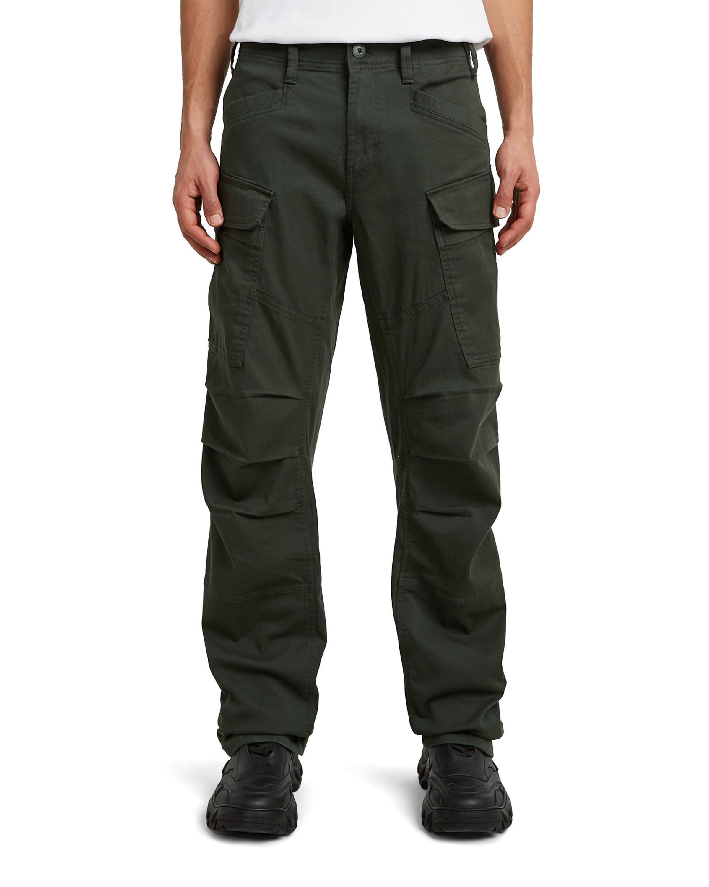 G-STAR Regular Cargobroek in Grijs: voorkant