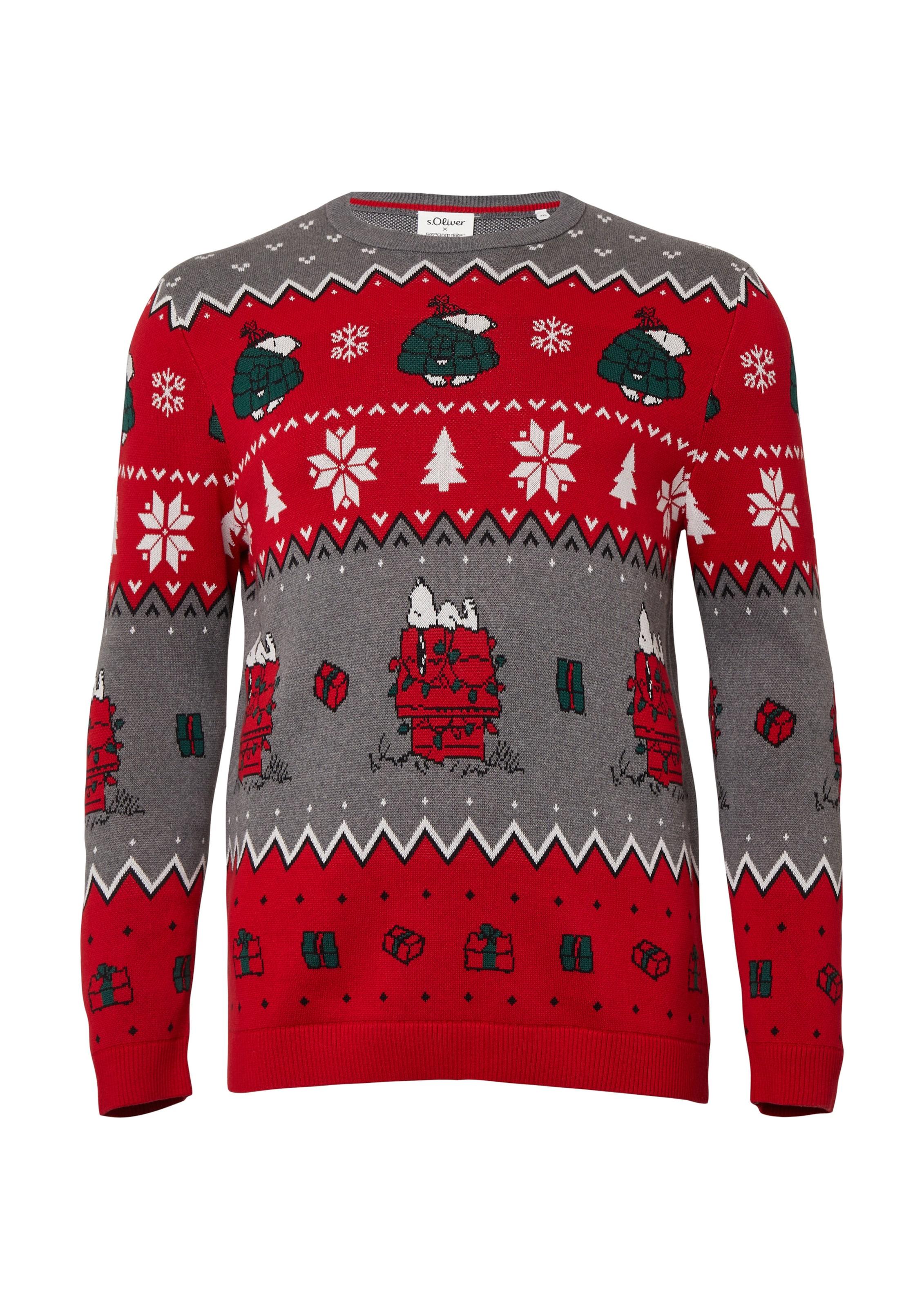 s.Oliver Trui in Grijs: voorkant