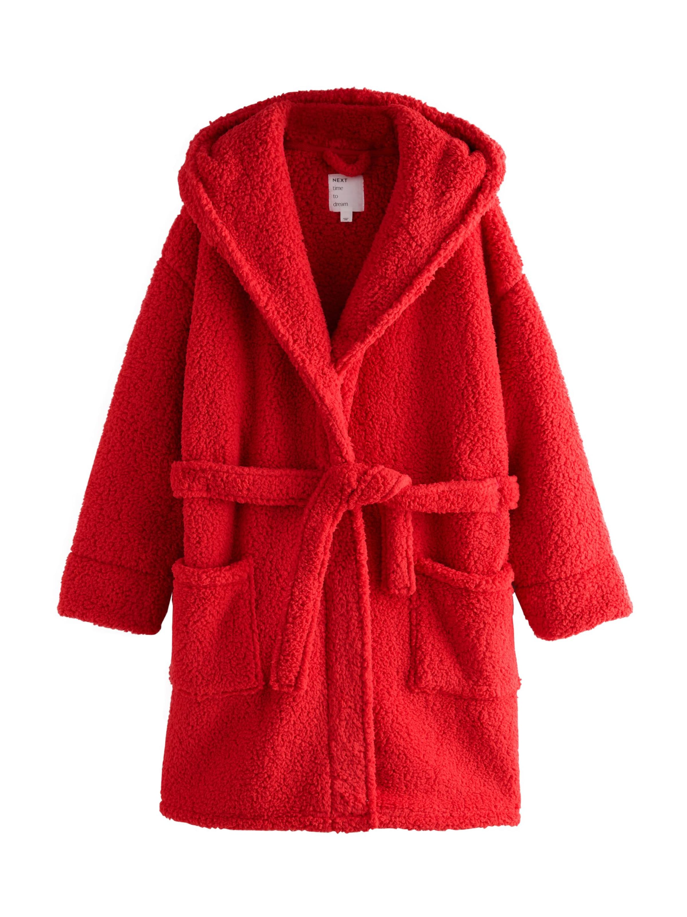 Next Krátky župan - Červená: predná strana