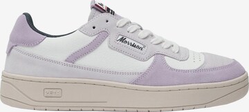 Baskets basses 'Zeta' Morrison en blanc : devant