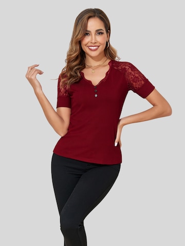 LapaPlus Top 'Women Shirt' in Rood