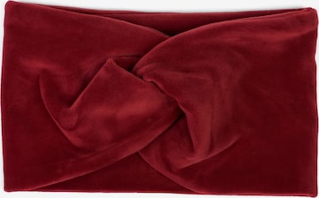 styleBREAKER Hair jewelry 'Samt Stirnband mit Twist Knoten' in Red: front
