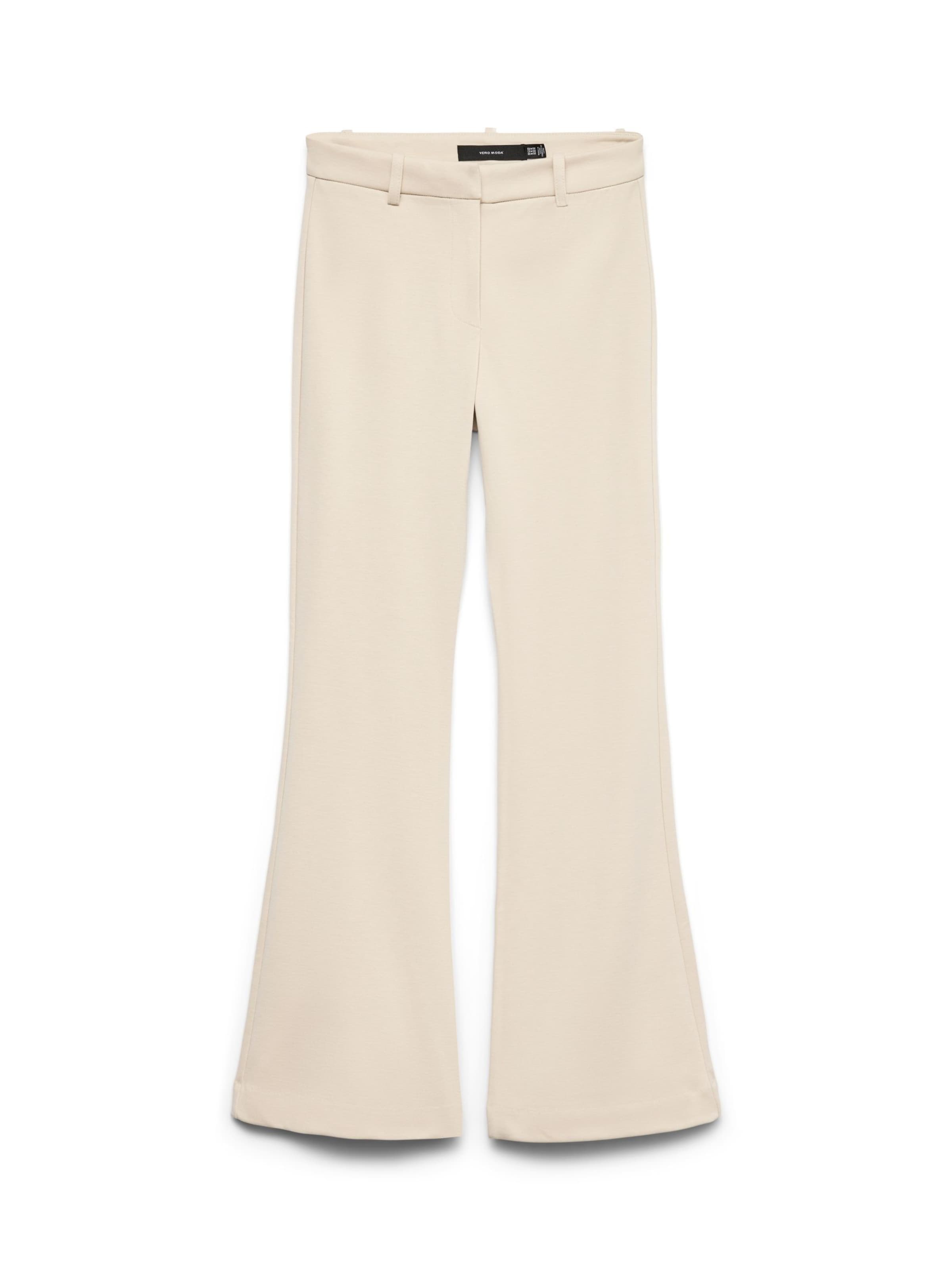 VERO MODA - Acampanado Pantalón 'VMDaria' en beige: frente