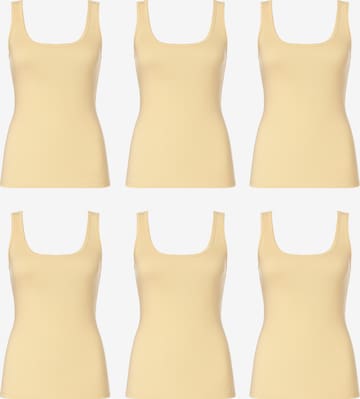 Erdem Undershirt 'Erkek Atlet' in Yellow: front