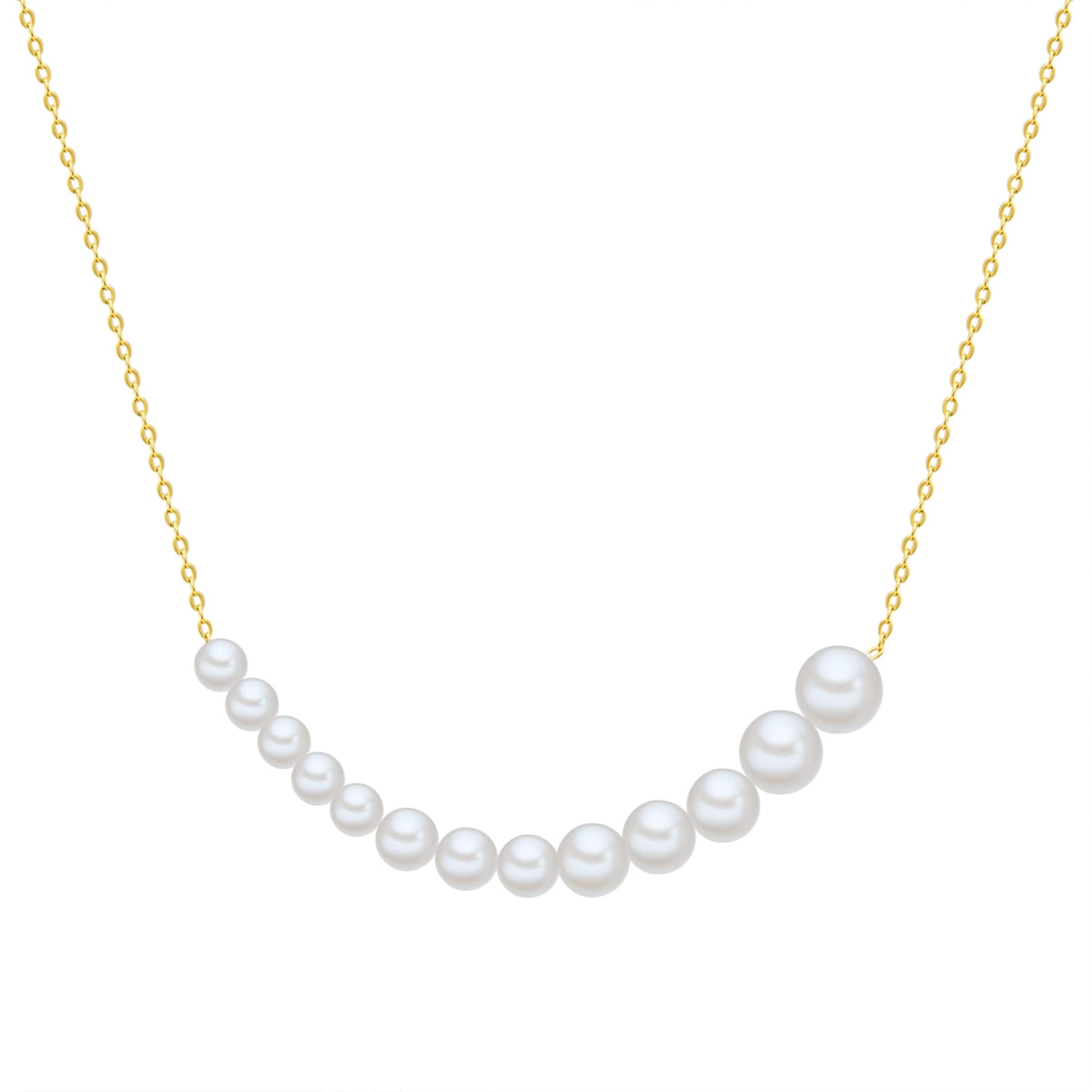 Collana di Valero Pearls in oro: frontale