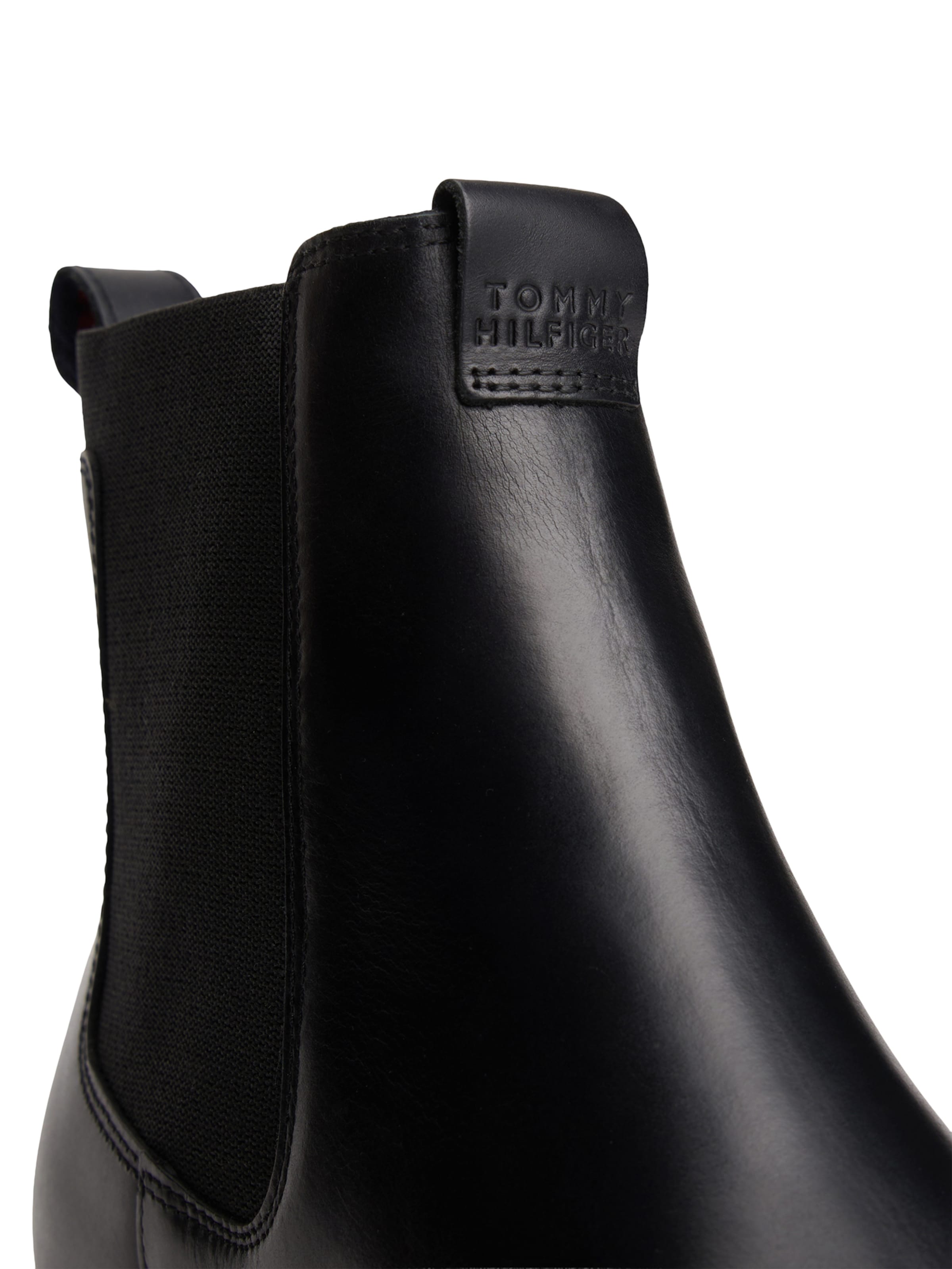 TOMMY HILFIGER Боти Chelsea в черно