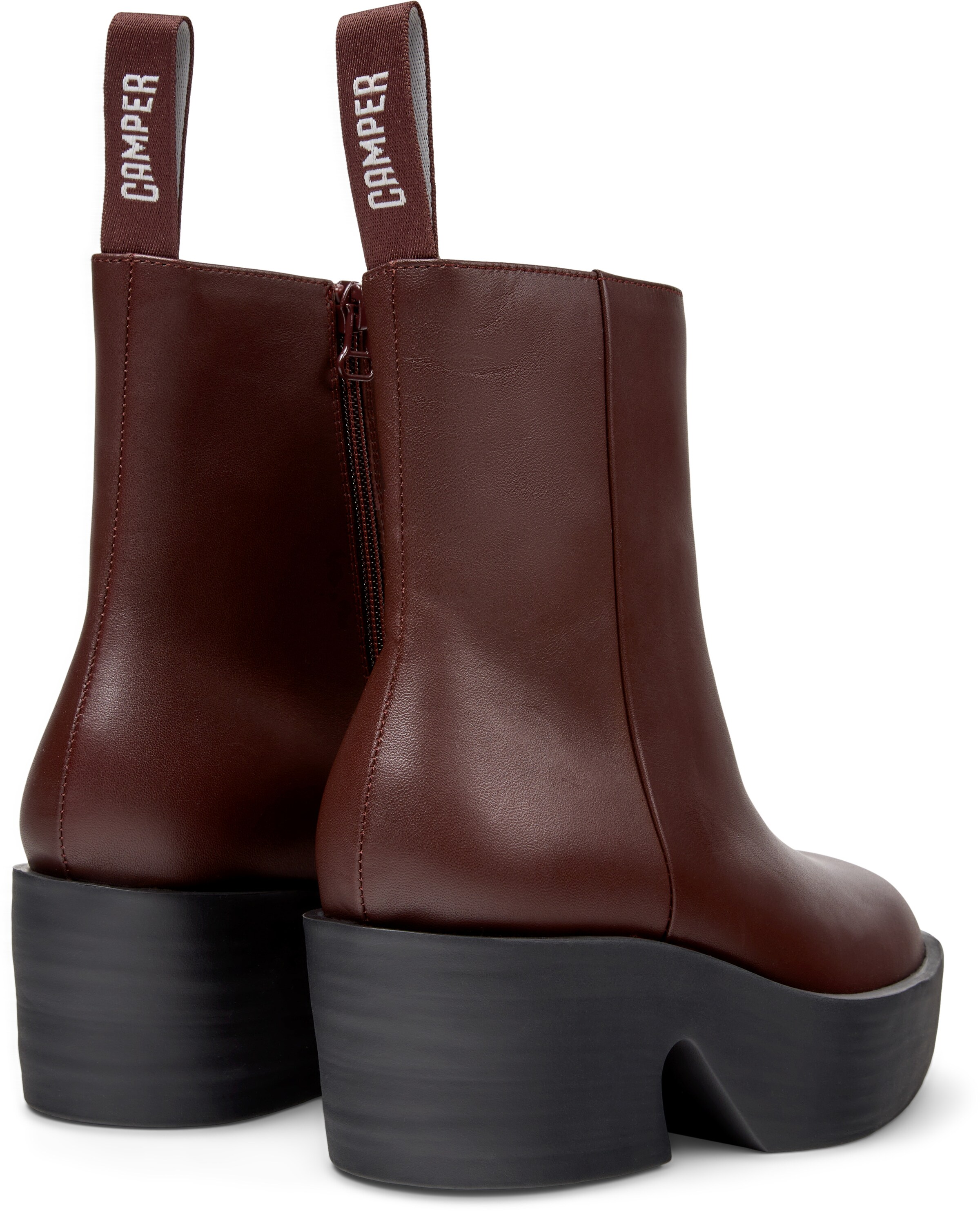 CAMPER Ankle boots ' Billie ' in Red