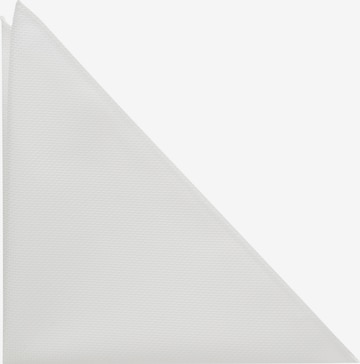 ETERNA Pocket Square in White: front