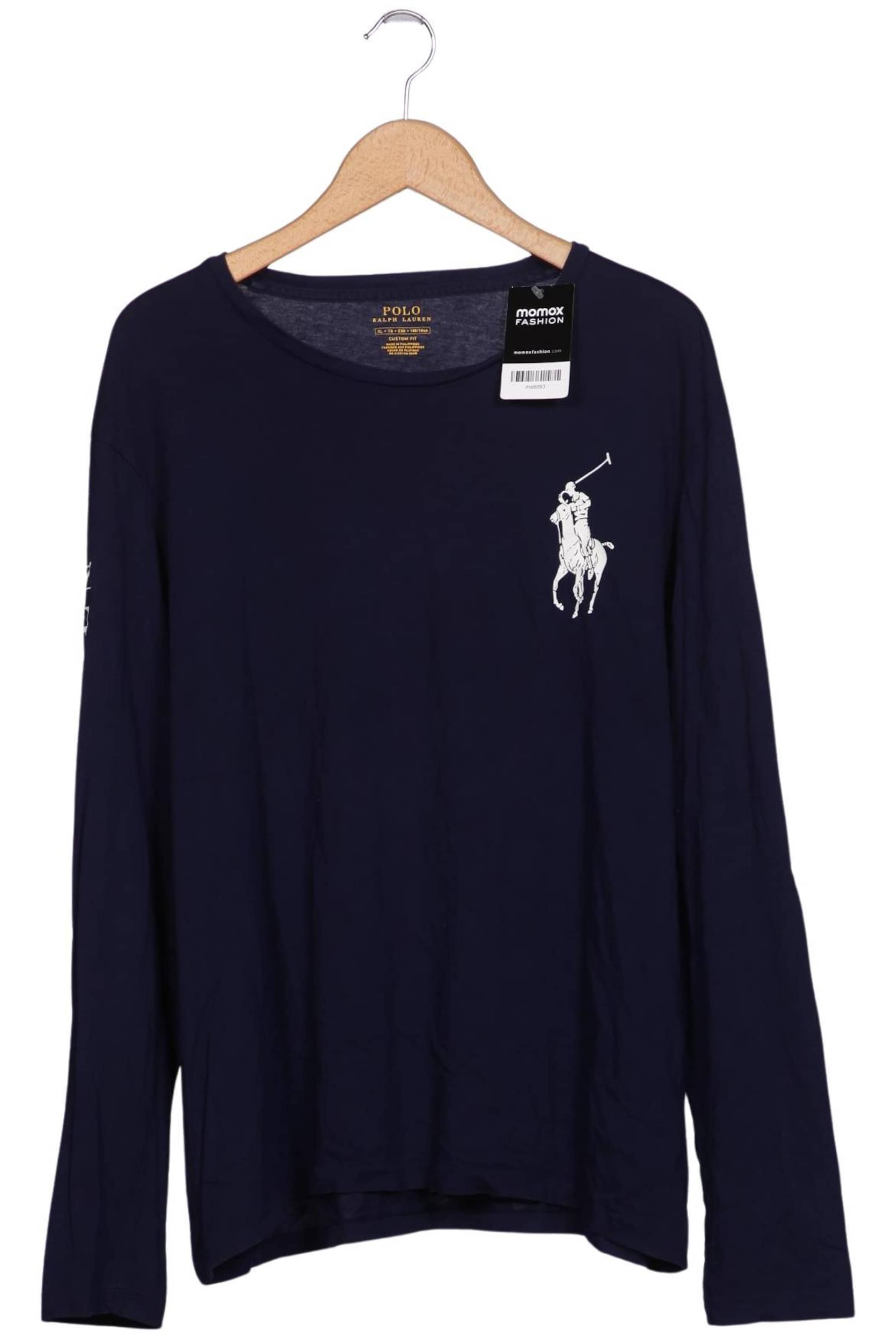 Polo Ralph Lauren Langarmshirt XL in Blau: Vorderseite