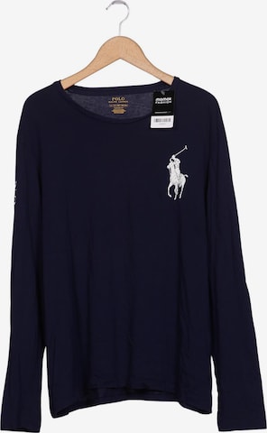 Polo Ralph Lauren Langarmshirt XL in Blau: Vorderseite