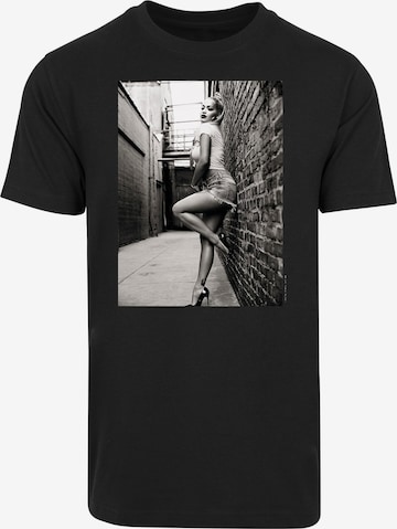Merchcode T-Shirt 'Rita Ora' in Schwarz: predná strana