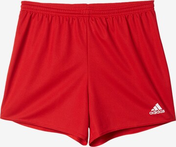 ADIDAS SPORTSWEAR Workout Pants 'Parma' in Red: front