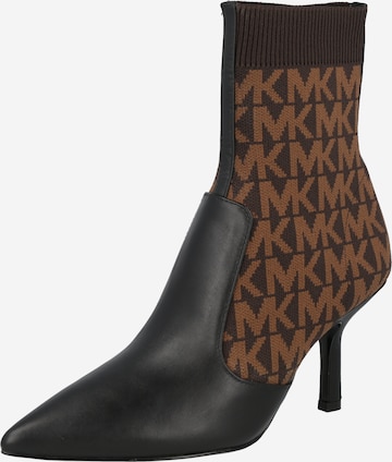 MICHAEL Michael Kors Ankle Boots 'FRANCIS' in Brown: front