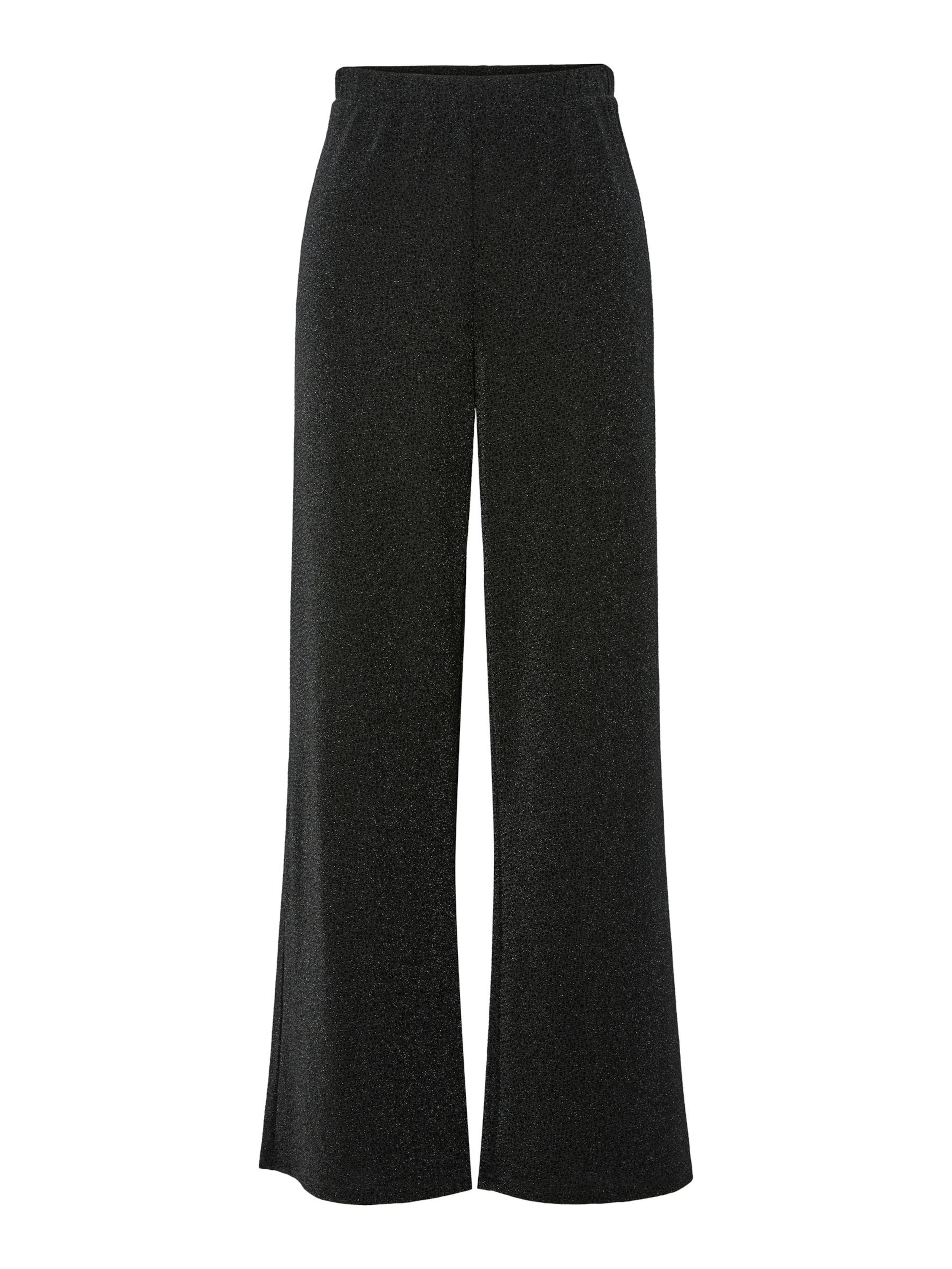 PIECES Pantalon en noir, Vue avec produit