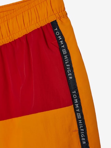 Tommy Hilfiger Underwear Badehose 'Flag' in Orange