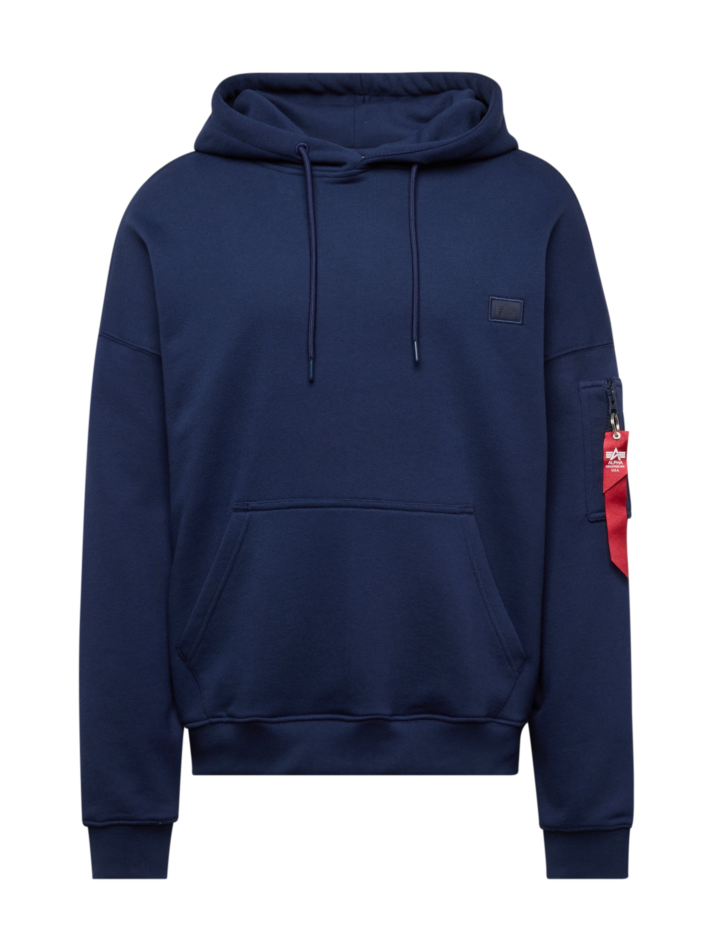ALPHA INDUSTRIES Sweatshirt 'Essentials' in Blue: front