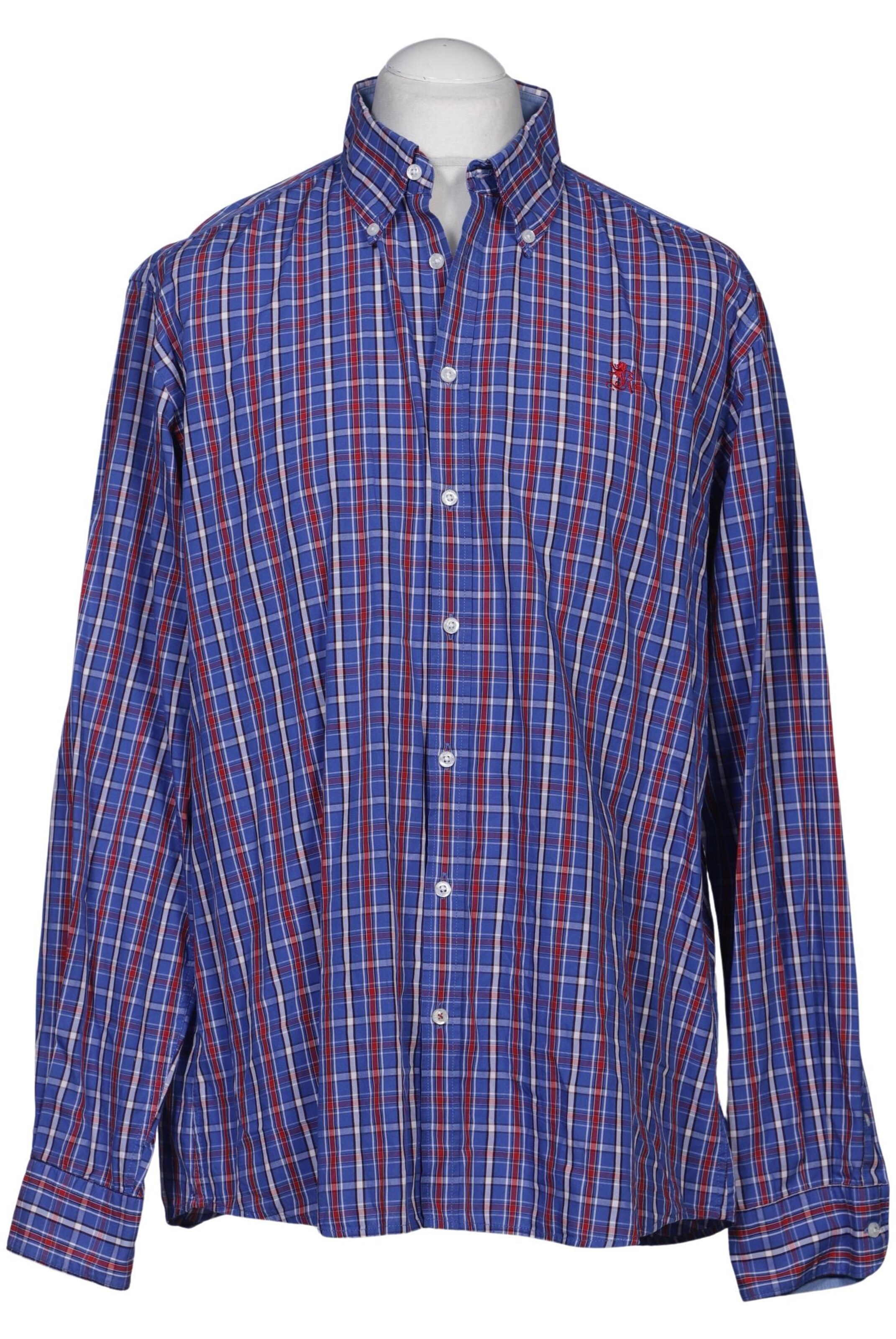 OTTO KERN Button Up Shirt in XL in Mixed colors: front