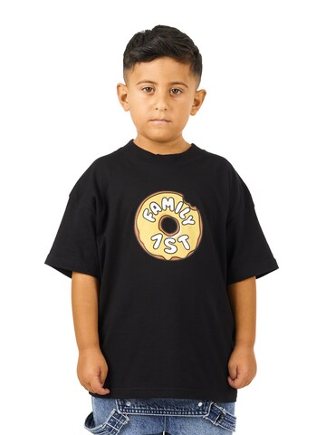 FAMILY 1ST FAMILY 4EVER Shirt 'Inner Circle' in Black