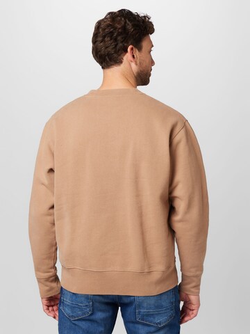 NORSE PROJECTS - Sweatshirt 'Arne' em bege