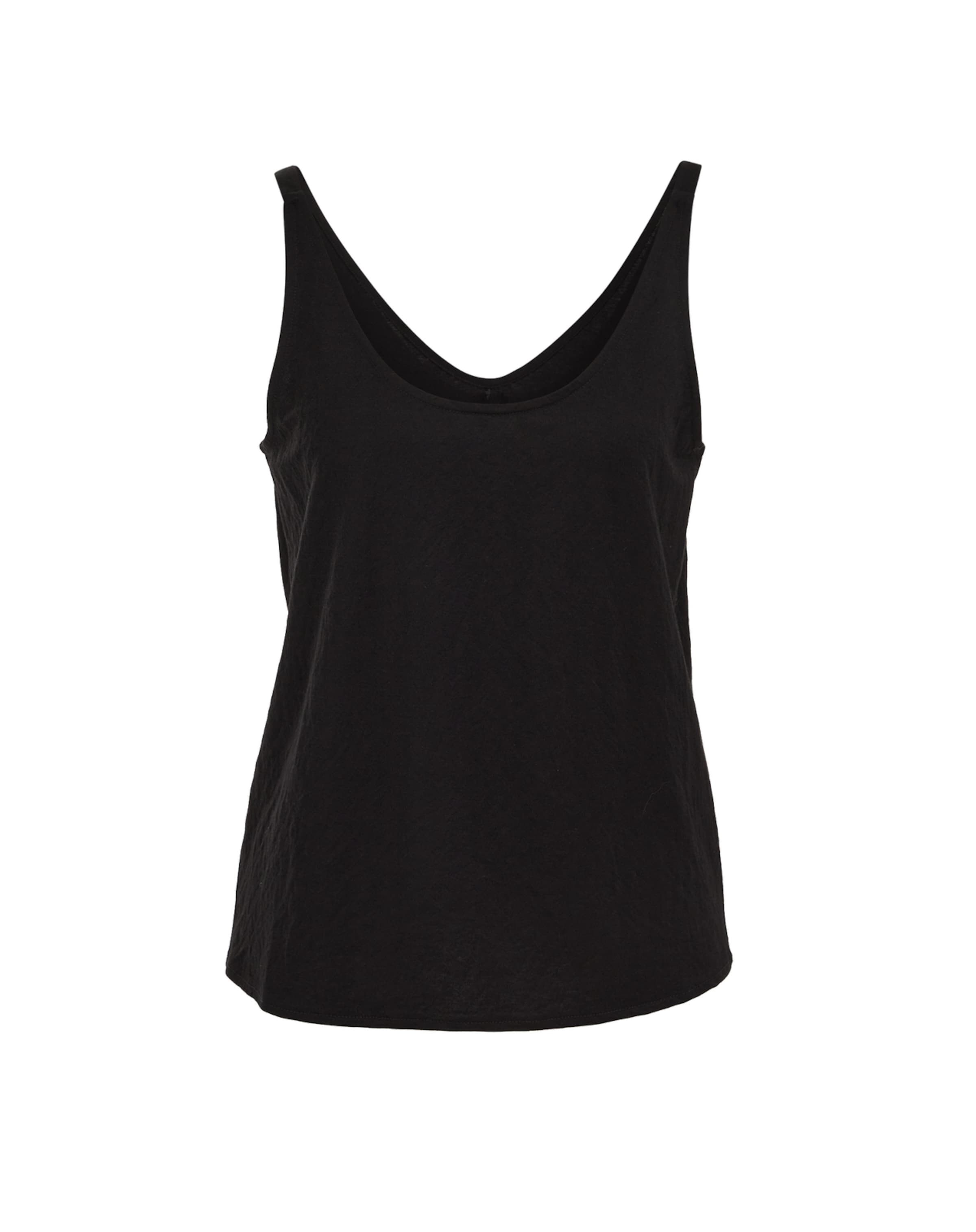 WE Fashion Top w kolorze czarny: przód