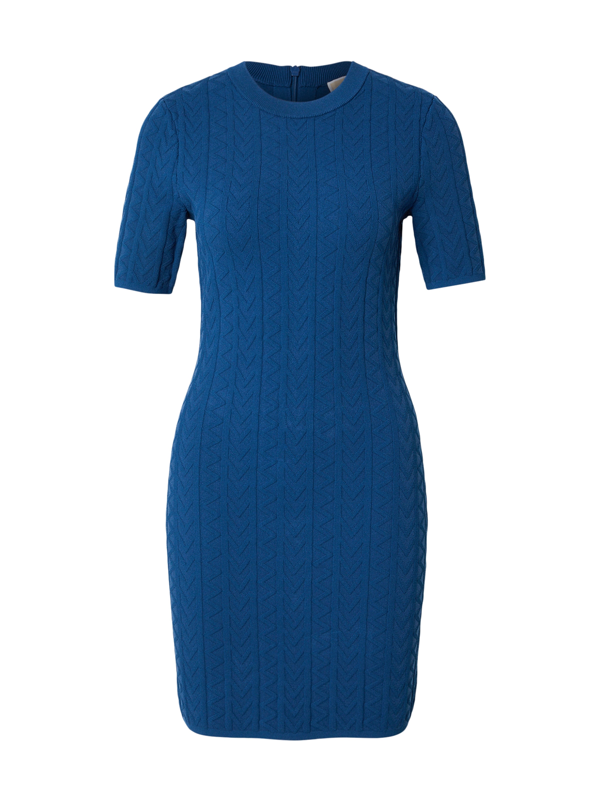 MICHAEL Michael Kors Strikkjole i blå: forside