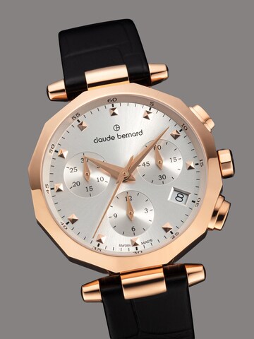 Claude Bernard Analog Watch 'Dress Code Chronograph' in Silver