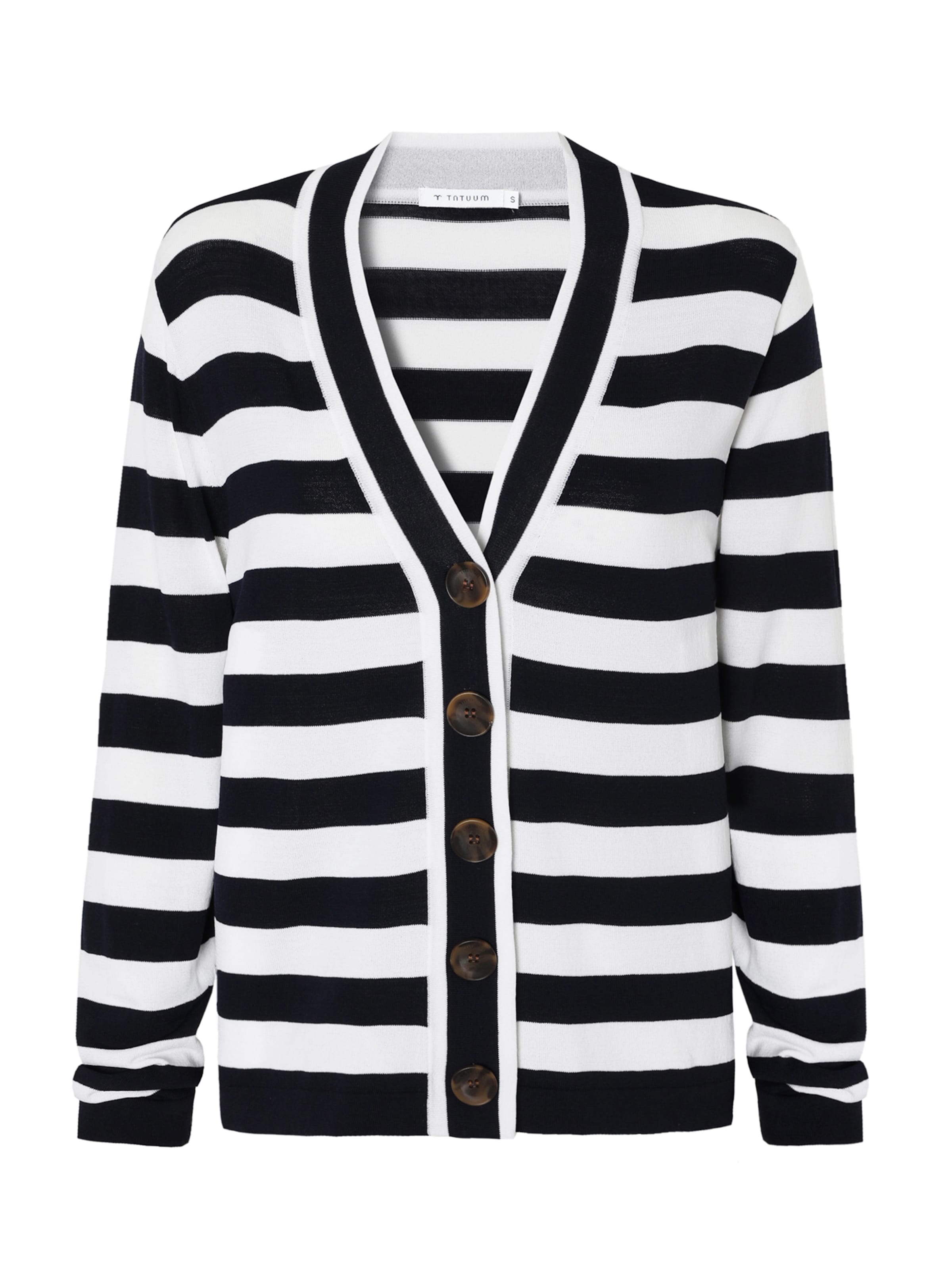 TATUUM Strickjacke 'Malio' in Blau: Vorderseite