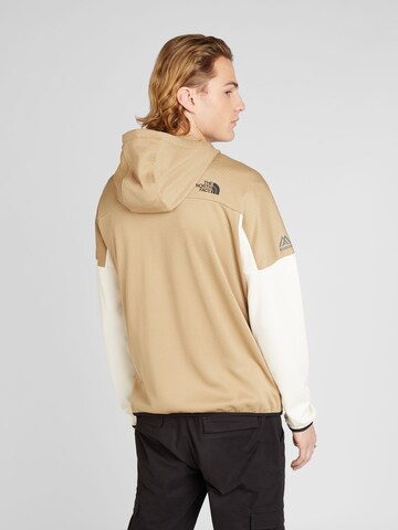 THE NORTH FACE - Sudadera con cremallera deportiva en verde