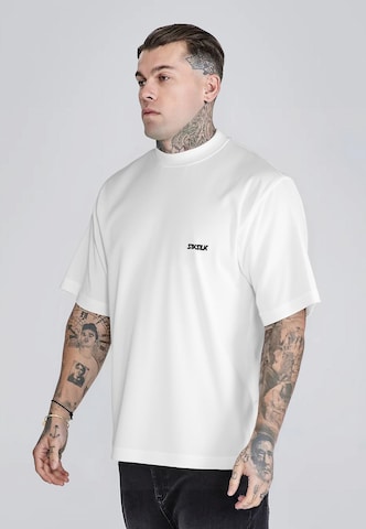 SikSilk - Camiseta en blanco