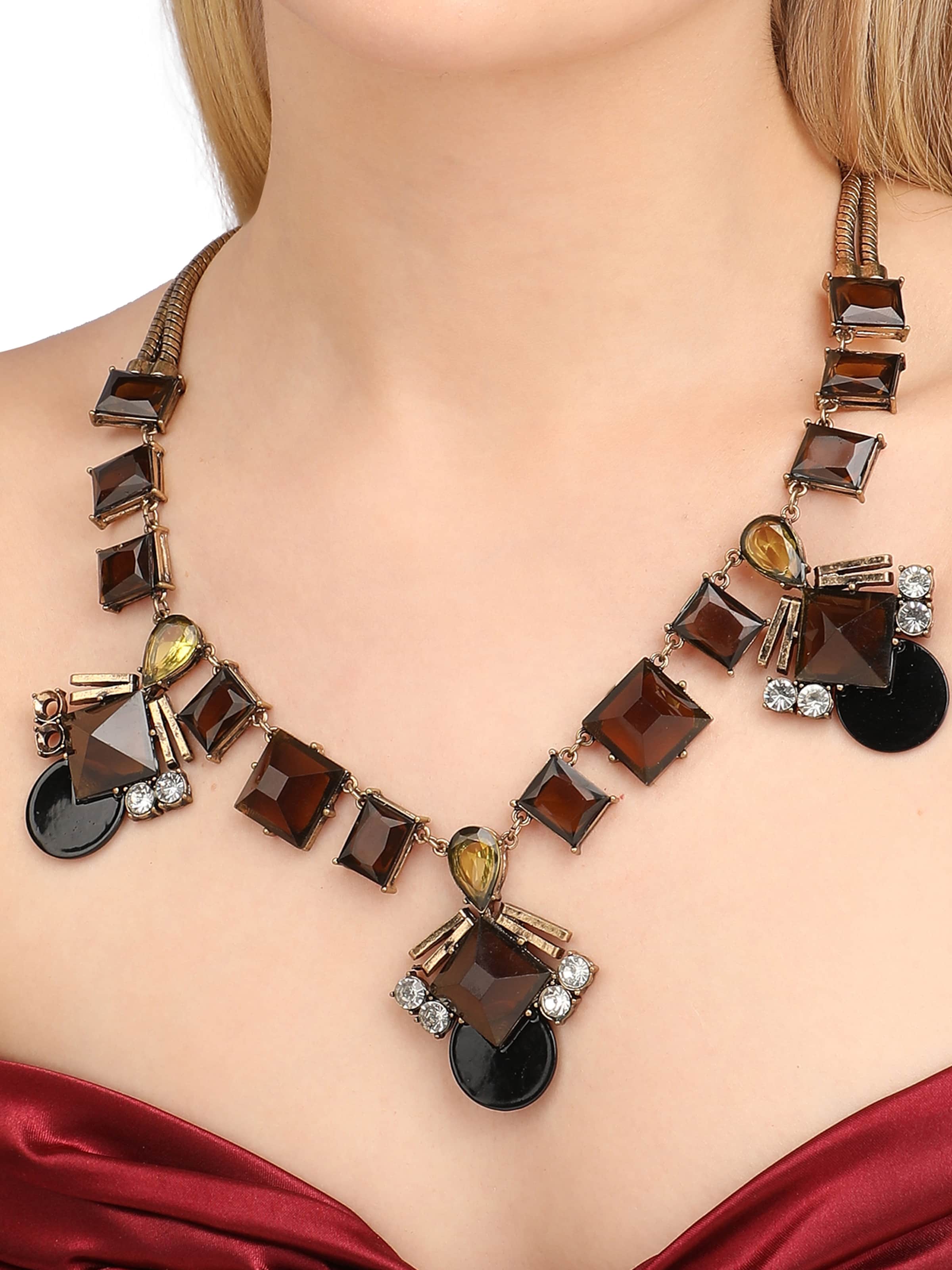 SOHI Kette ' Marlee ' in Mischfarben