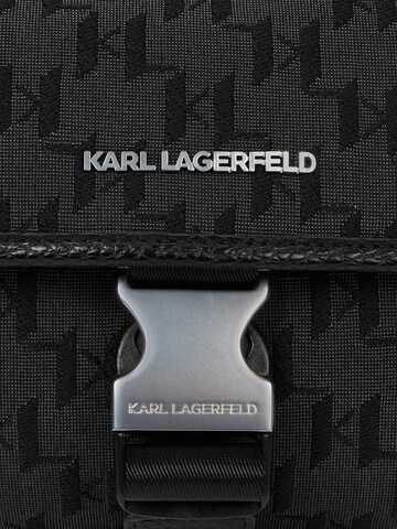 Karl Lagerfeld Taška přes rameno 'K/Monogram' – černá